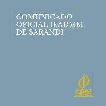 COMUNICADO OFICIAL IEADMM DE SARANDI